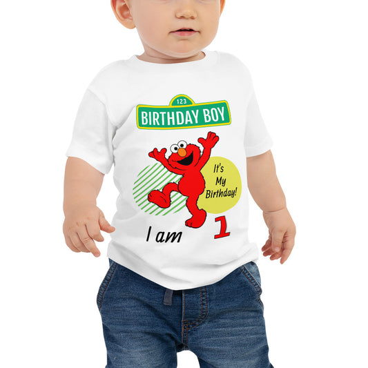 Elmo Birthday Shirt CUSTOM MADE
