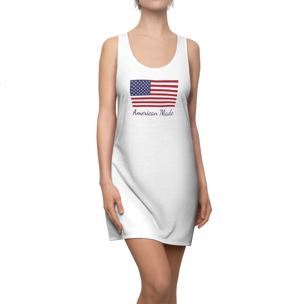 American Flag Cut & Sew Racerback Dress