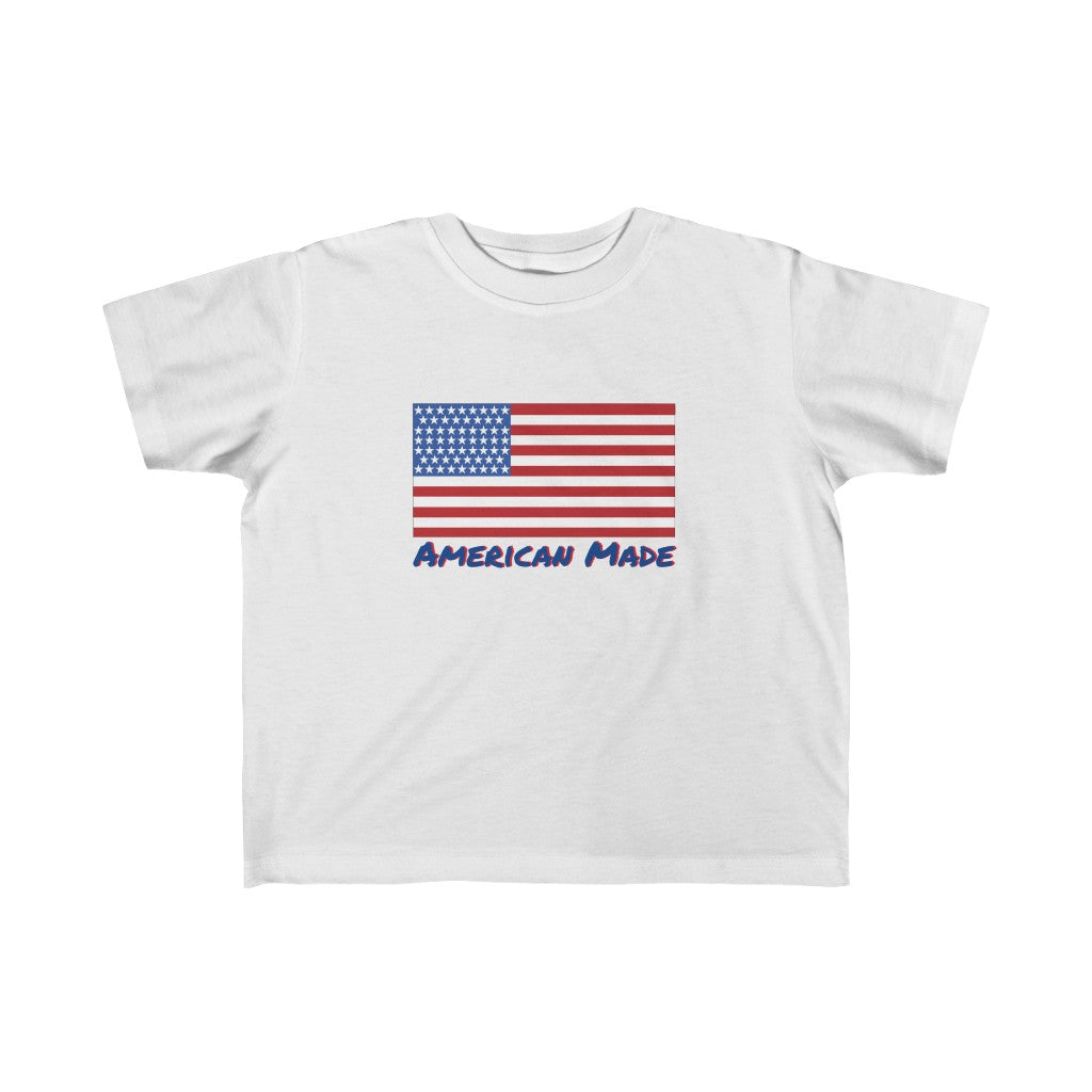 American Flag Kid's Fine Jersey Tee