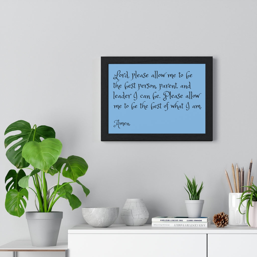 Quoted Framed Poster