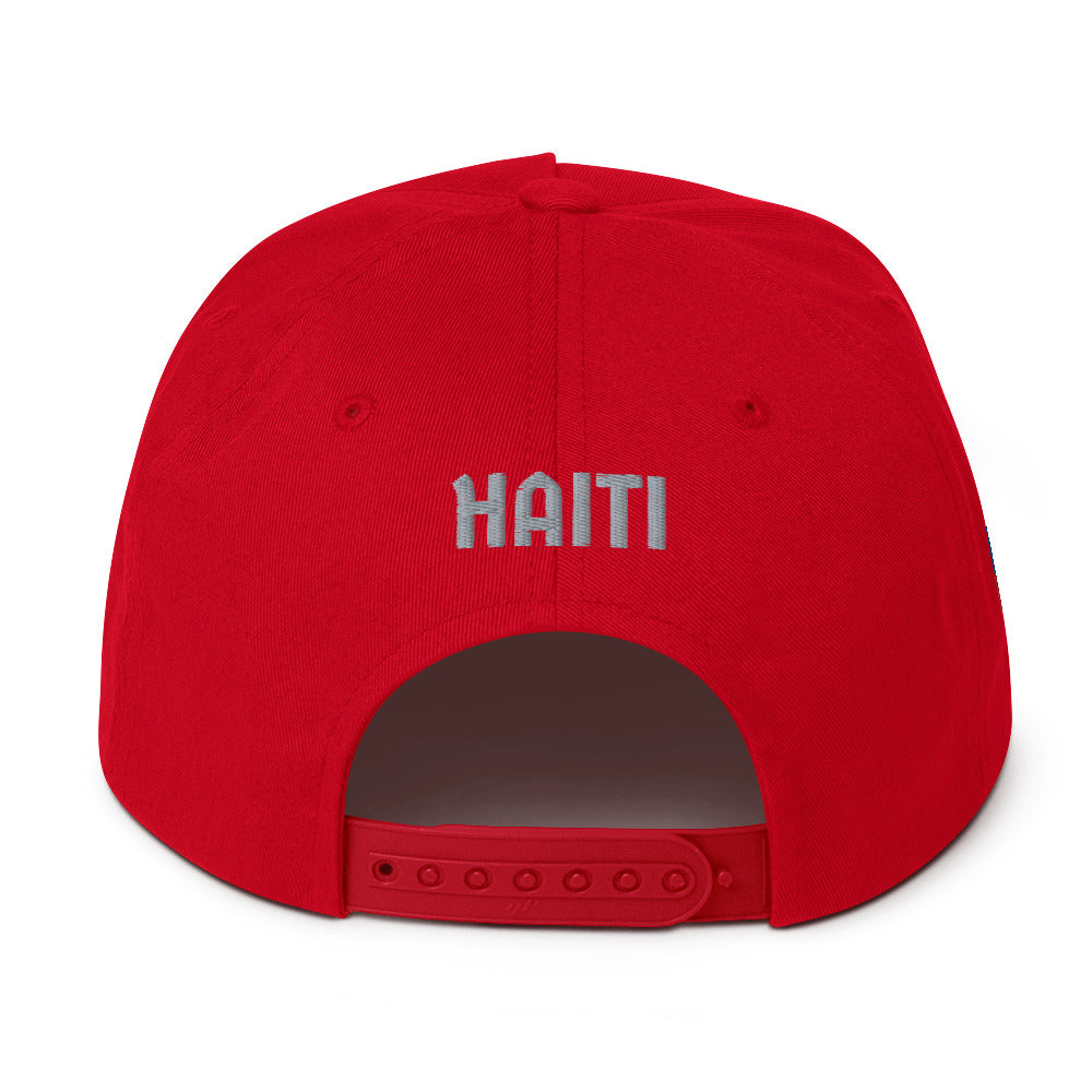 HAITI Flat Bill Cap / CUSTOM MADE