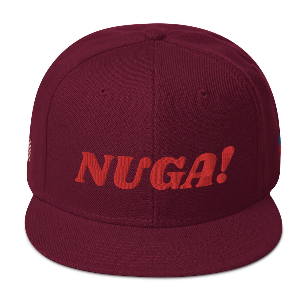 NUGA Snapback Hat / CUSTOM MADE
