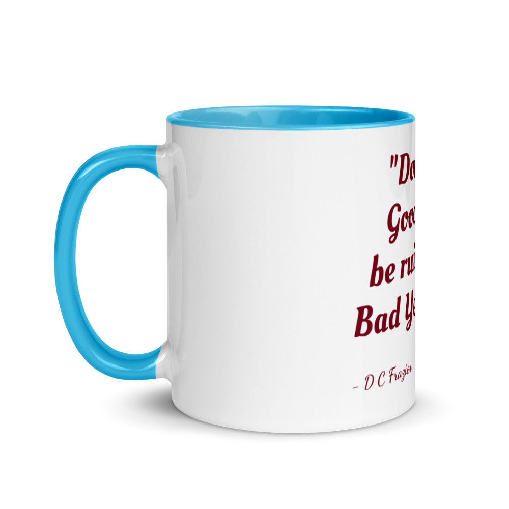 Quoted Mug with Color Inside