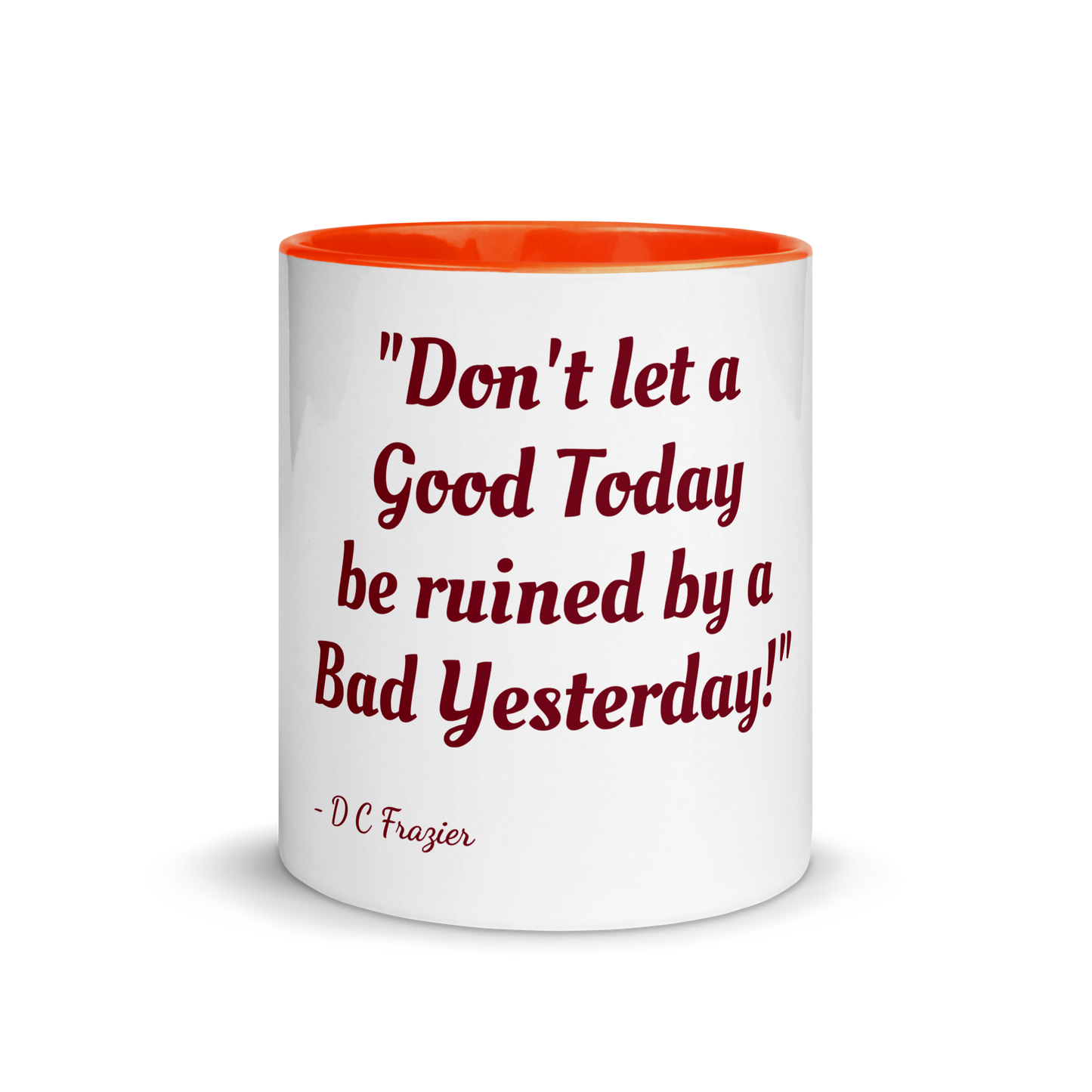 Quoted Mug with Color Inside